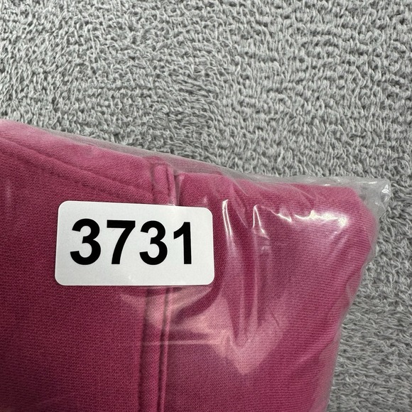 Nike Hoodie Womens Medium Pink 1/4 Zip Pull Over Hood Essential Club Fleece - Picture 8 of 8